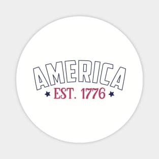 America est 1776 Magnet